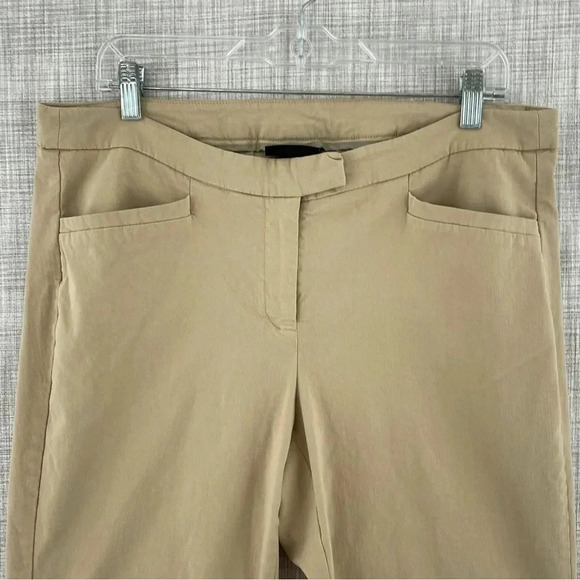 Lane Bryant Size 16 Women's Tan crop pants 0397 - Picture 6 of 7